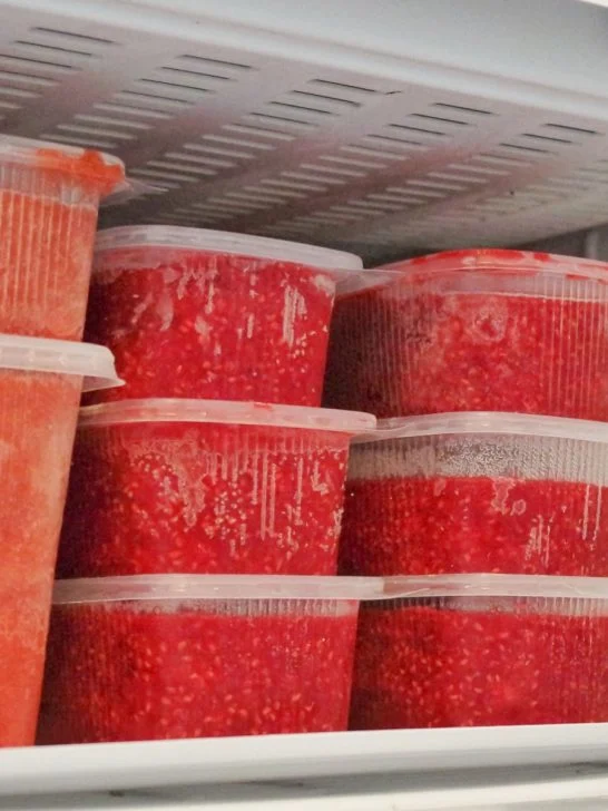 strawberry freezer jam